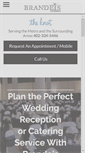 Mobile Screenshot of brandeiscatering.com